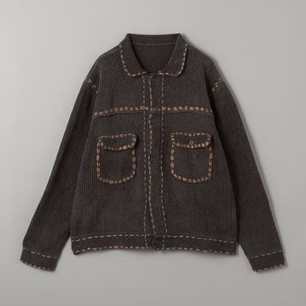 Phingerin x Beauty&Youth 24aw 니트 가디건 L