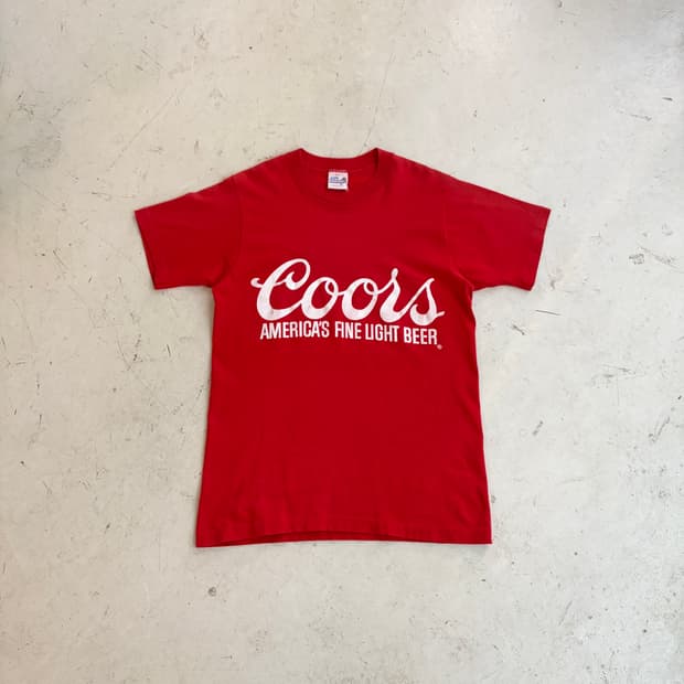 80s-90s USA Coors Banquet 싱글스티치 반팔티 S