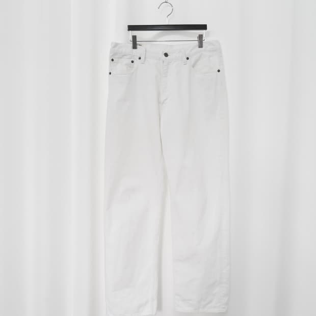 Levi's 502 white jeans 