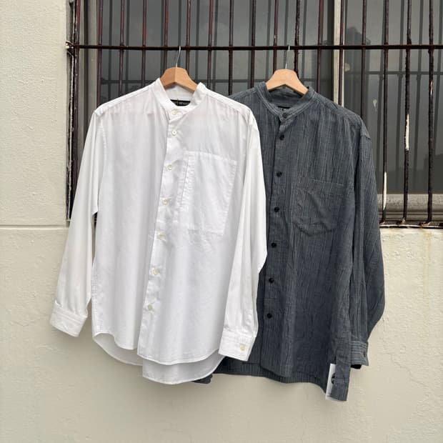 ISSEY MIYAKE WHITE TUNIC SHIRT