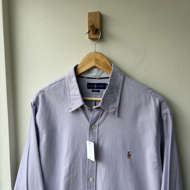 16414 - 폴로 랄프로렌 퍼플 셔츠