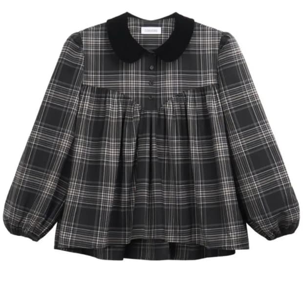 급전) 코스모스 퍼프 블라우스 판매합니다