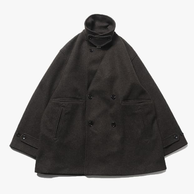 BEAMS - LOOSE WIDE PEA COAT