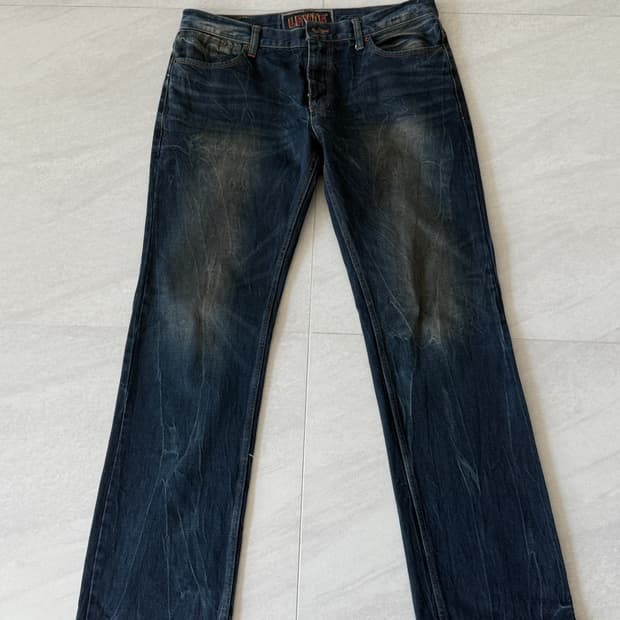 빈티지 리바이스 백포켓 자수