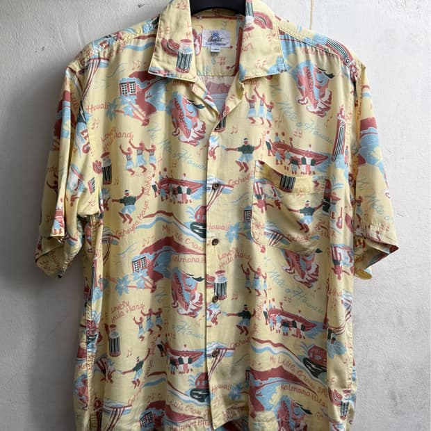 Bullit Resort Plantations Rayon Shirt