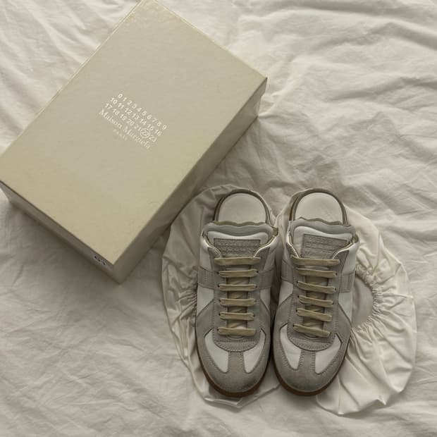 Masion margiela 메종 마르지엘라 컷아웃 독일군 스니커즈