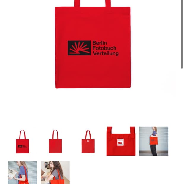 베를린포토북디스트리뷰션 002 bag red