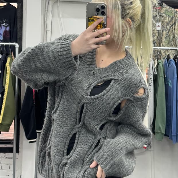 더오픈프로덕트 니트