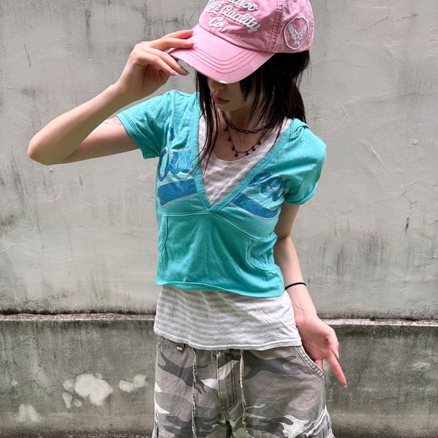 Y2K Sweet Glitter Hooded Top