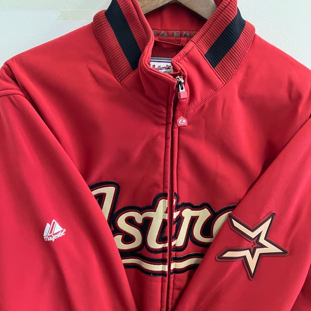 N202 마제스틱 휴스턴 애스트로스 자켓 점퍼