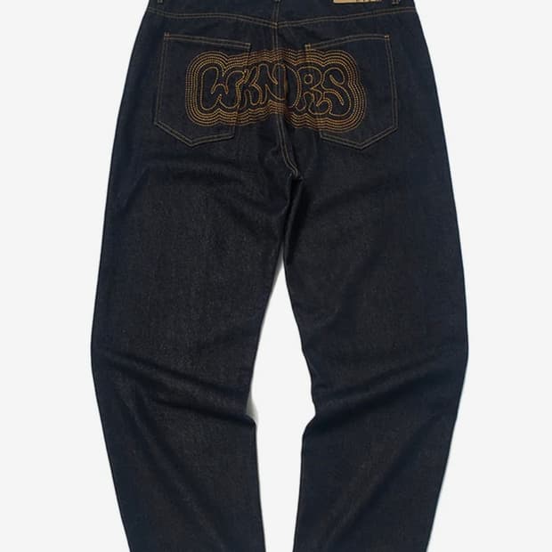 WKNDRS CHAIN STITCH DENIM PANTS