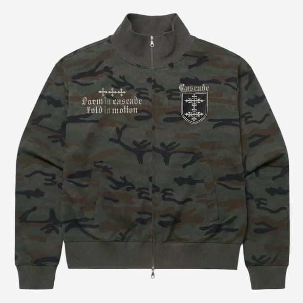 새상품급) Idws 카모 후드집업