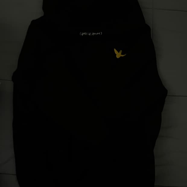 와릿이즌 마크곤잘레스 블랙 후드티