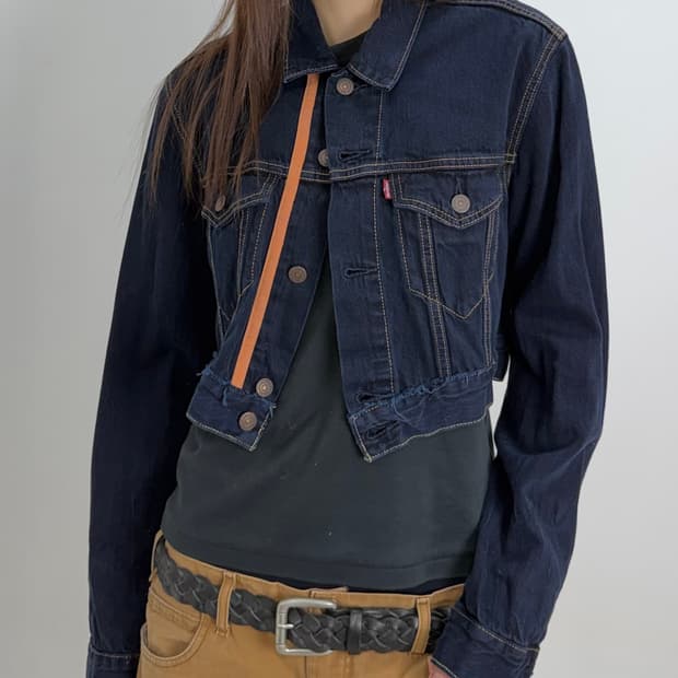 리바이스 데님 자켓