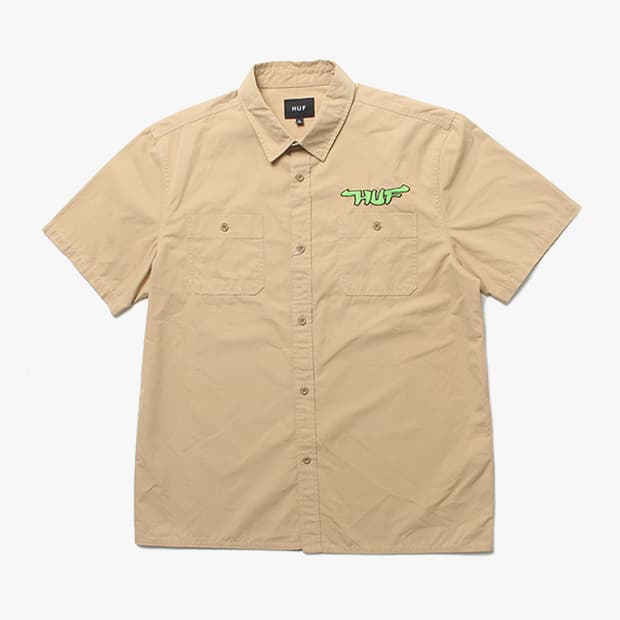  HUF "Beige Half Shirts"
