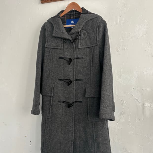 Burberry 버버리 블루라벨 울 더플 코트 