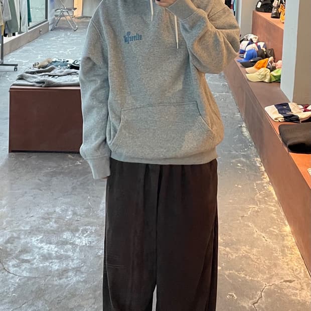 리바이스 실버탭 릴렉스핏 그래픽 후드티 H929