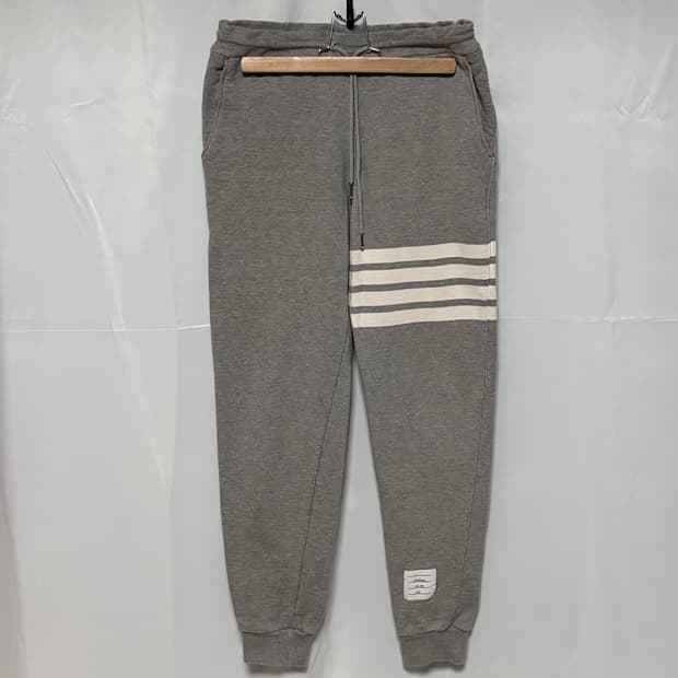 [S급/1] 톰브라운 사선완장 트레이닝 조거팬츠 바지 그레이