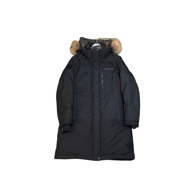 디스커버리 구스다운 여성 패딩 블랙 95