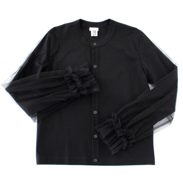 noir kei ninomiya 튤가디건 25ss