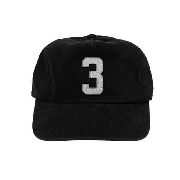 컬렉트피시스 모자 THREE 5 PANEL CAP (BLACK)