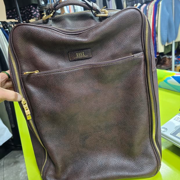 닥스 가죽 브라운 백팩 (1347)