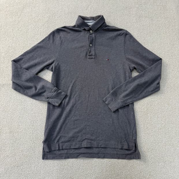 M 타미힐피거 텍스처 폴로 티셔츠0122T1