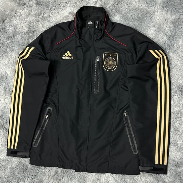 아디다스 독일 09-10 국대 바람막이 블랙 m