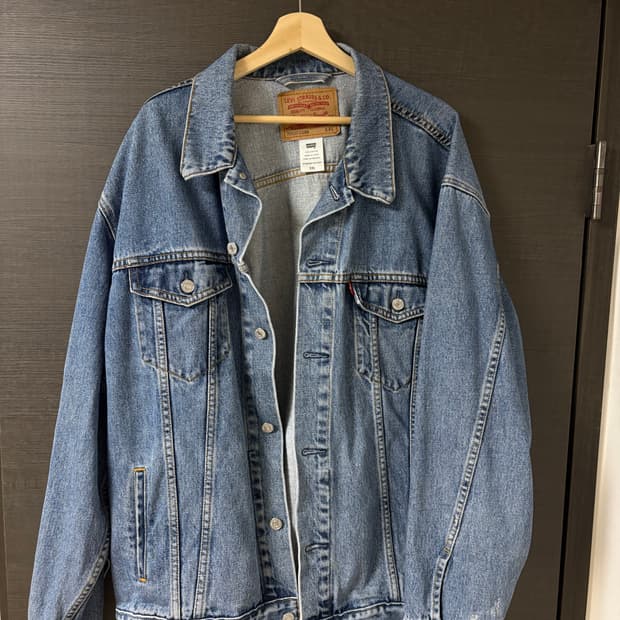 XXL - 리바이스 데님 트러커 청자켓 