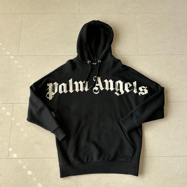 팜엔젤스 프론트 로고 후디 palm angels hoodie