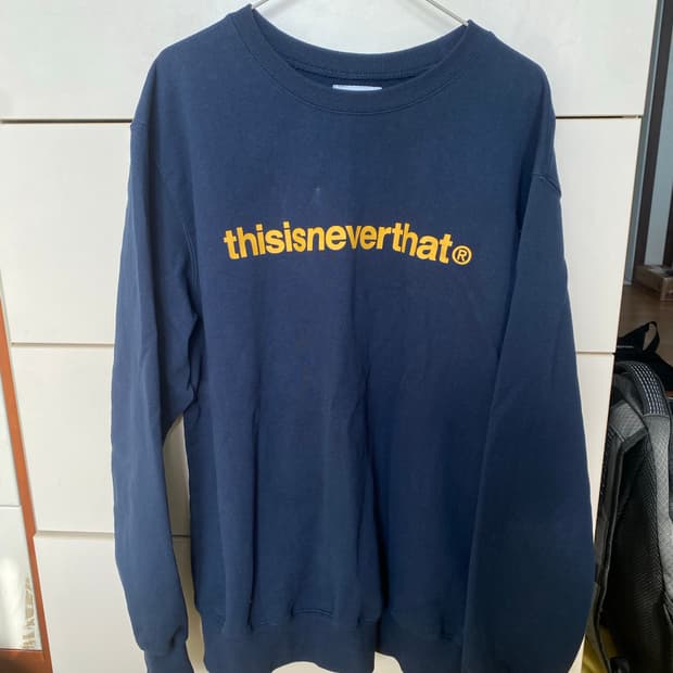 디스이즈네버댓 맨투맨 L