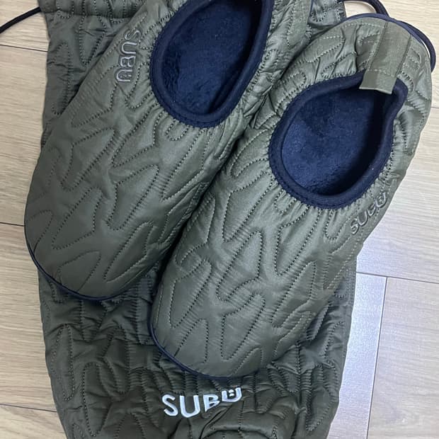 스부 뱀프 아웃라인 카키 2사이즈 260~270 새상품