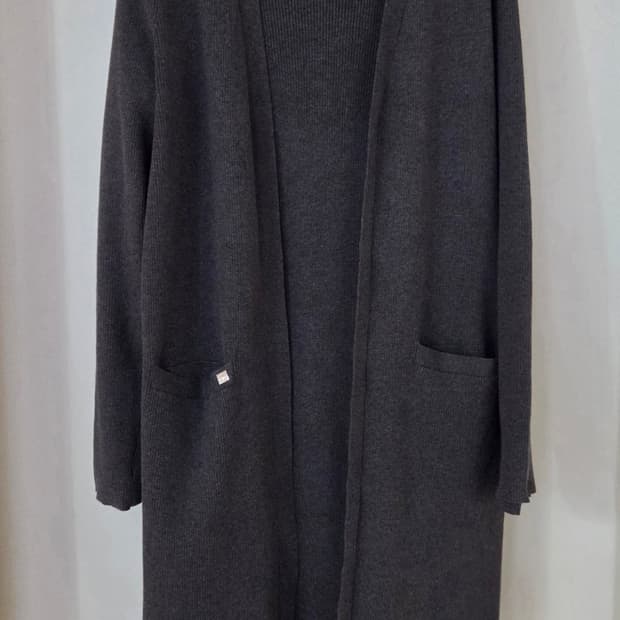 Lauren 로렌 랄프로렌 골지 니트 롱 원피스 가디건 셋업