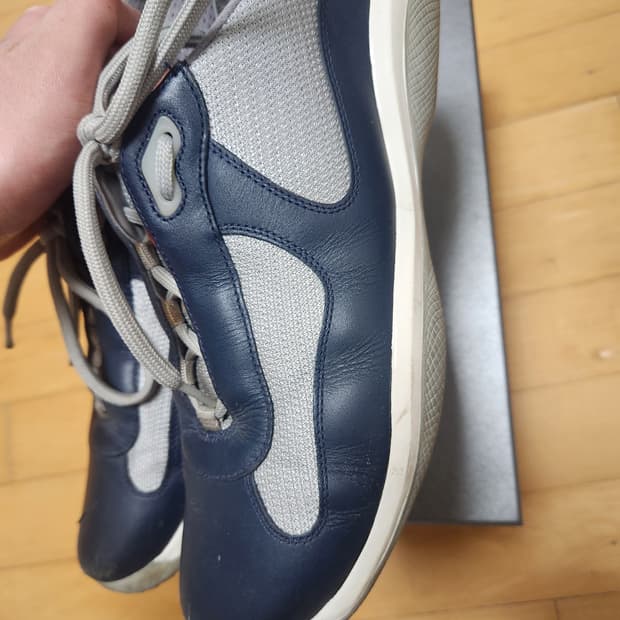 프라다 아메리카컵 네이비