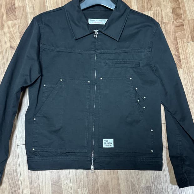 더뮤지엄비지터 카펜터 자켓 블랙 S