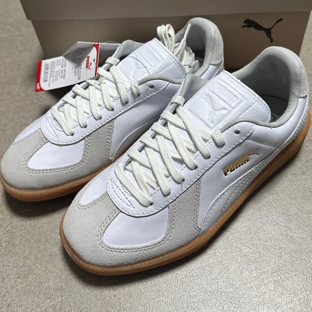 [새상품] 푸마 아미 트레이너 스니커즈 신발 220 (정가13만원)