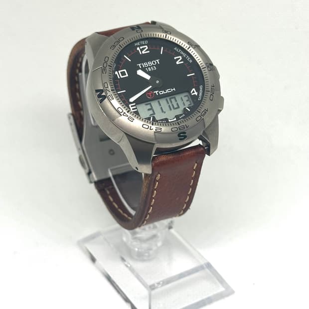 티쏘(TISSOT) T-Touch 티타늄 멀티펑션 시계