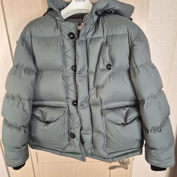 이스트로그 Raf Down Paka 블루그레이 M