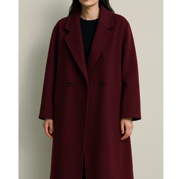 LANCETTI Loro Piana 클래식롱캐시미어코트