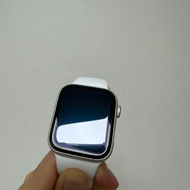 [급처,S급] 애플워치 SE2 44mm 실버 GPS 풀구성 (배터리 96