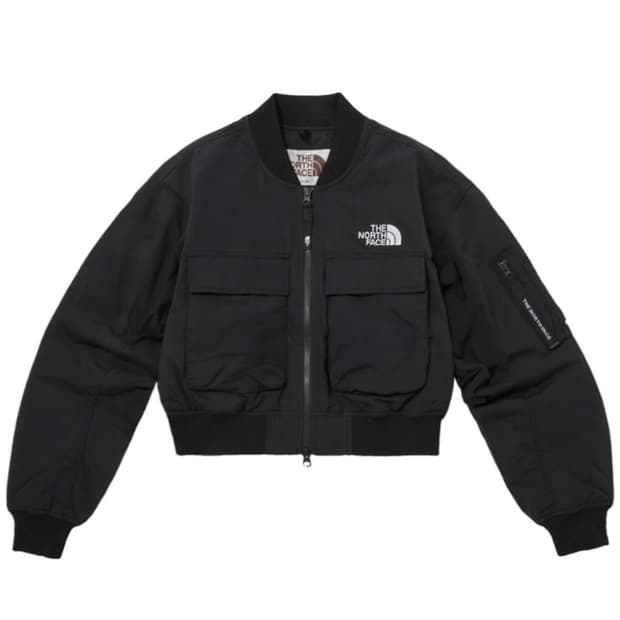노스페이스 화이트 라벨 닐톤 히트 봄버 블랙