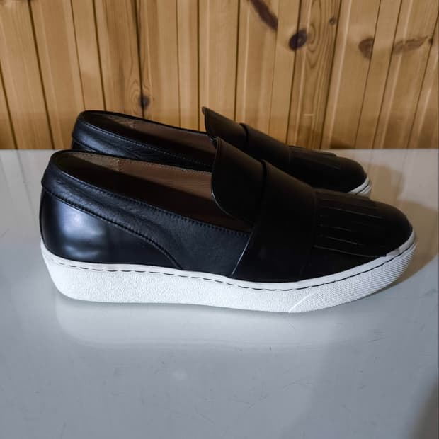 230mm 한섬 마인 프린지 슬립온 테슬 로퍼 