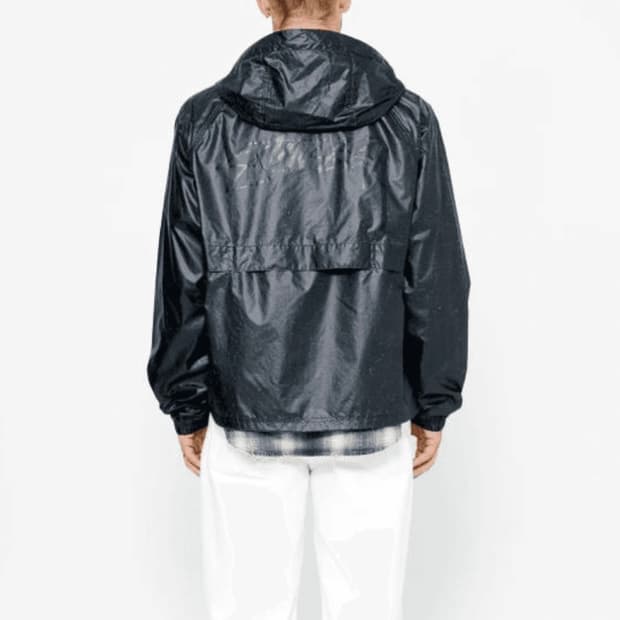 스투시 비치쉘 크랙드 립스타 윈드브레이커 바람막이 L