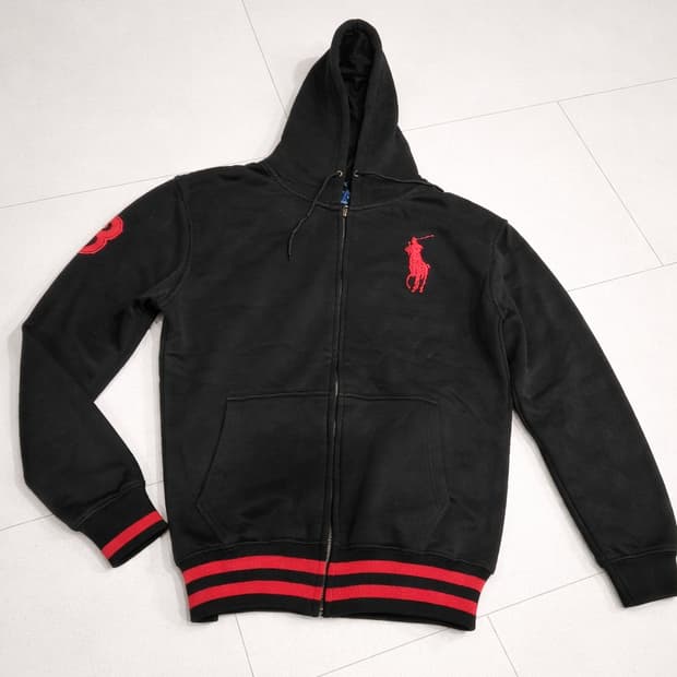 폴로 빅포니 후드집업