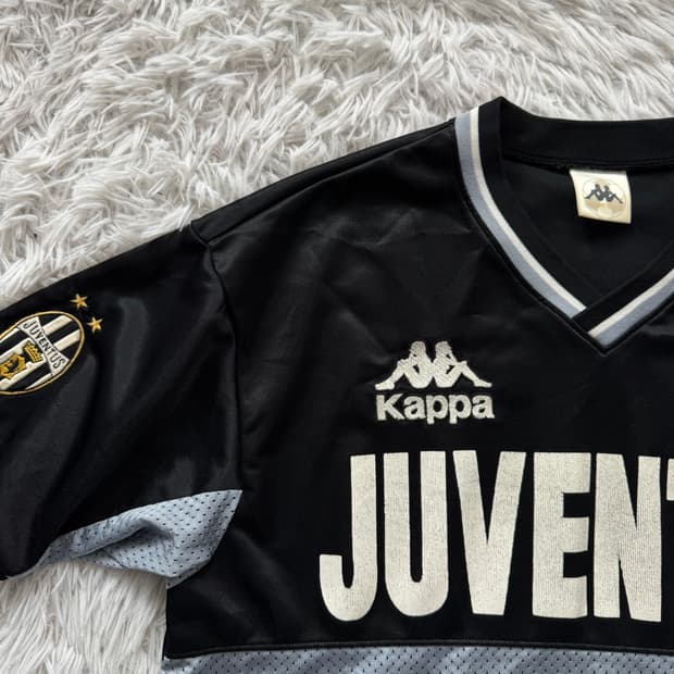 KAPPA 일본빈티지 기능성 반팔 카파 빈티지반팔 축구 유니폼 L 100