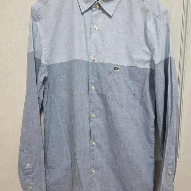 라코스테 투톤 샴브레이 셔츠 95