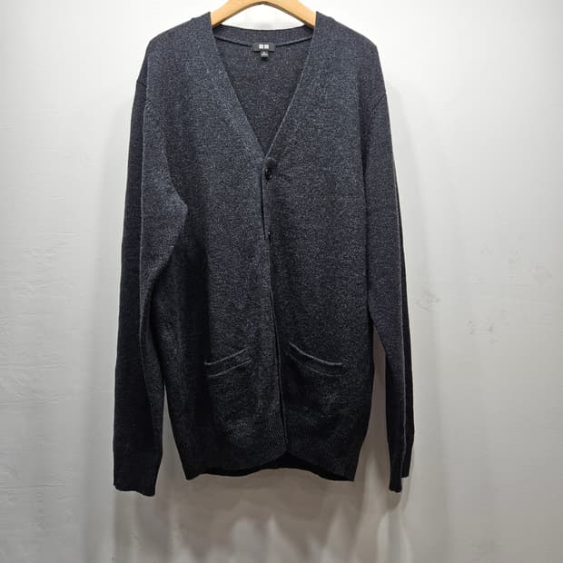 유니클로(UNIQLO) 모100% 가디건 XL 