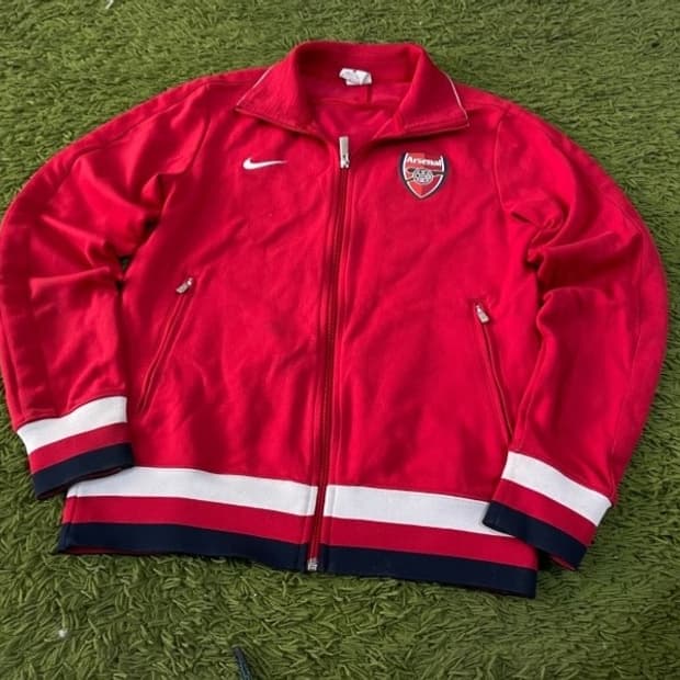 나이키 아스날 레드 트랙탑 져지집업 95/M