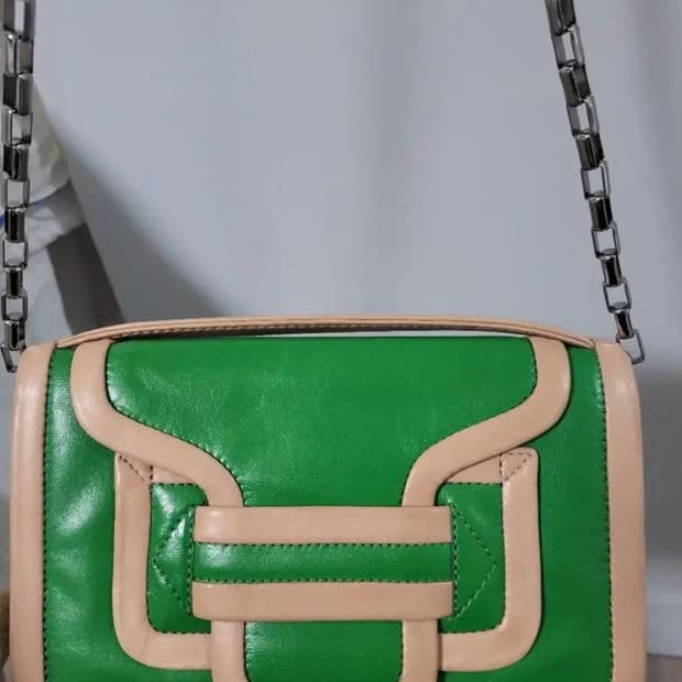 피에르 아르디 알파 핸드백 그린