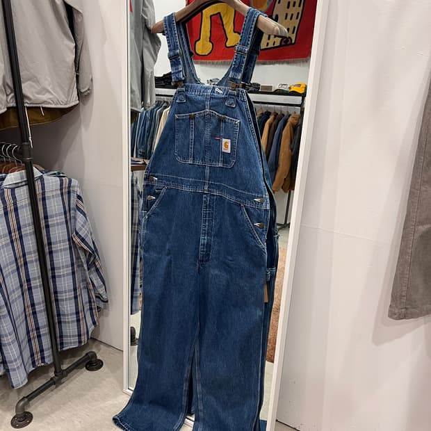 Carhartt 칼하트 Denim Bib 데님 카펜터 오버롤